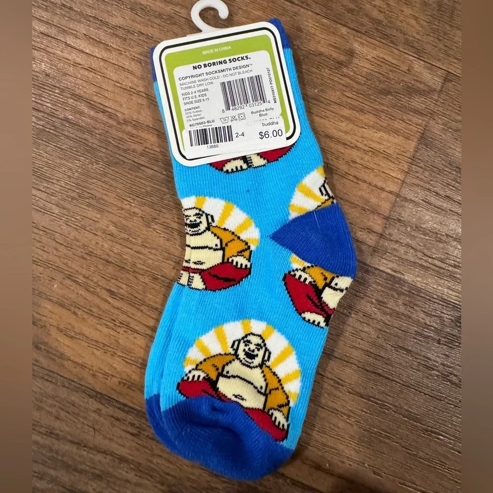 Sock Smith Kids Socks:2-4Yrs